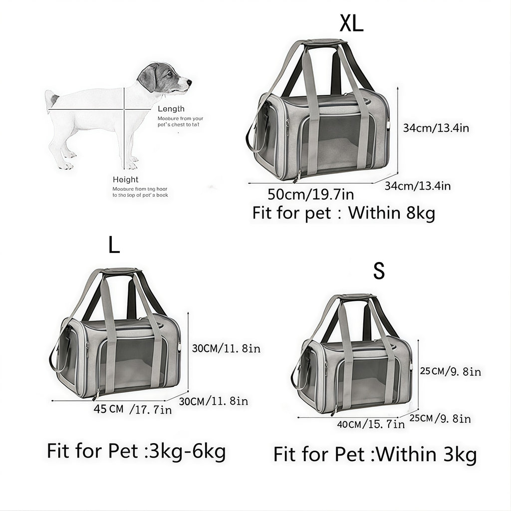 Outdoor Travel Portable Pet Bags For Travel